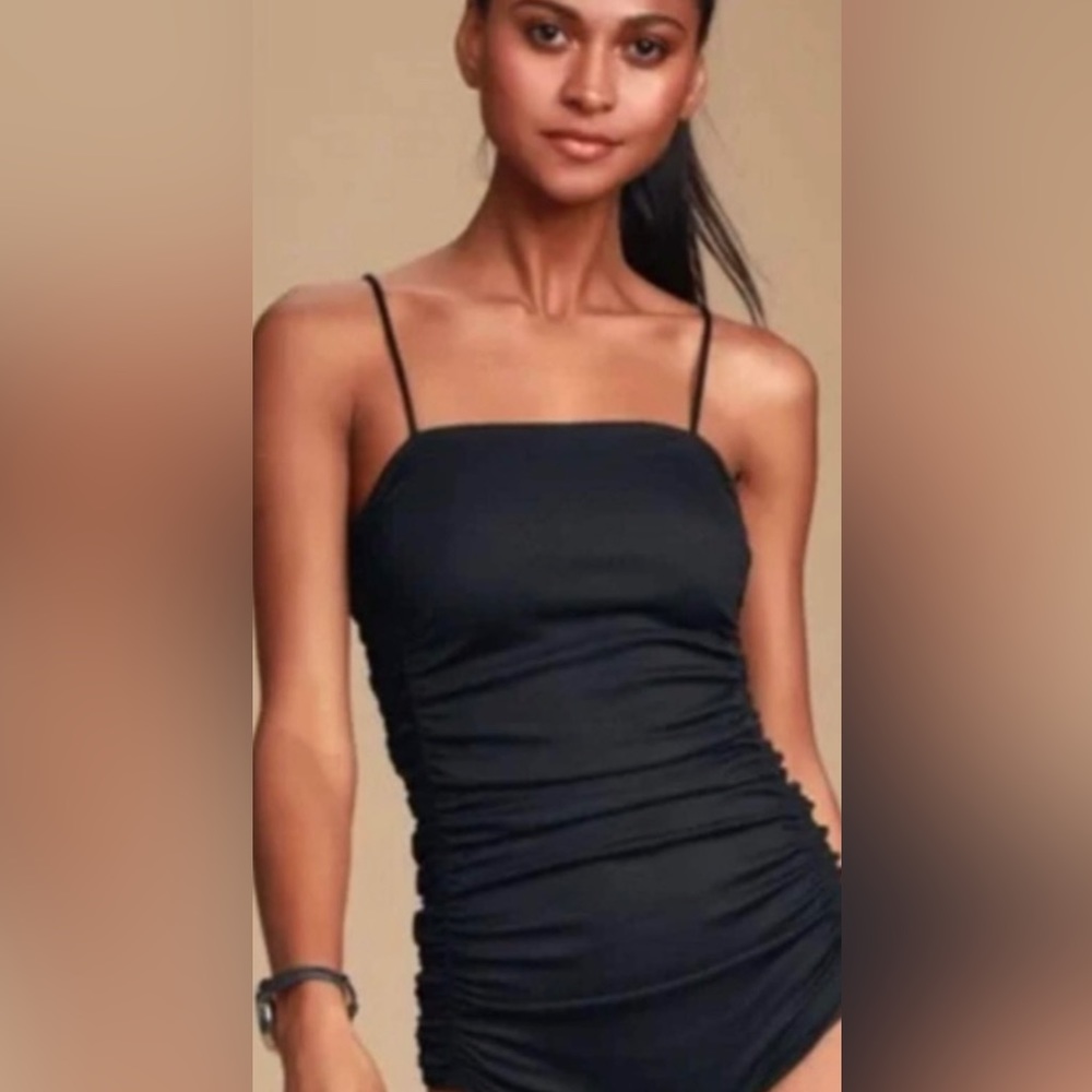 Intimately Free People Ruched Bodysuit NWT